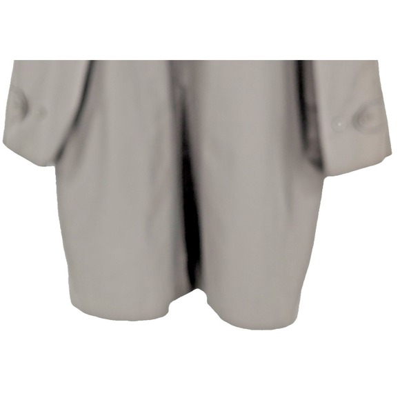 Mens THE ALL WEATHER COAT SIZE 60L  Trench-Taupe-Termo-Lite Zip Quilted Liner - Picture 11 of 14